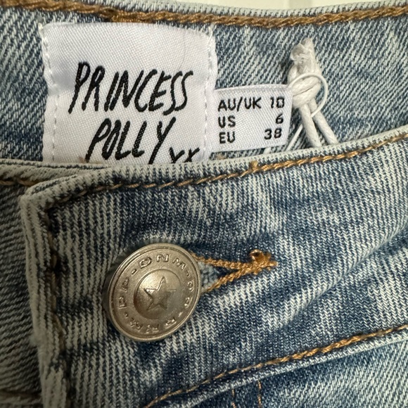 NWT, Princess Polly Denim Organic Cotton Blend Nelson Skinny Denim - Picture 3 of 6